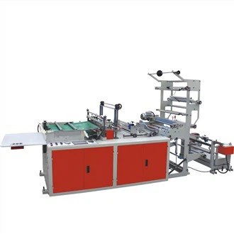 Maschine zur Herstellung von Heißschneide-Seitensiegelbeuteln